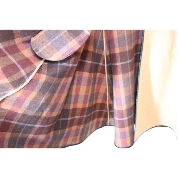 Soft Surroundings Newstead Abby Cape Jacket Tan Poncho Womens Size Medium H14415 - Picture 9 of 16